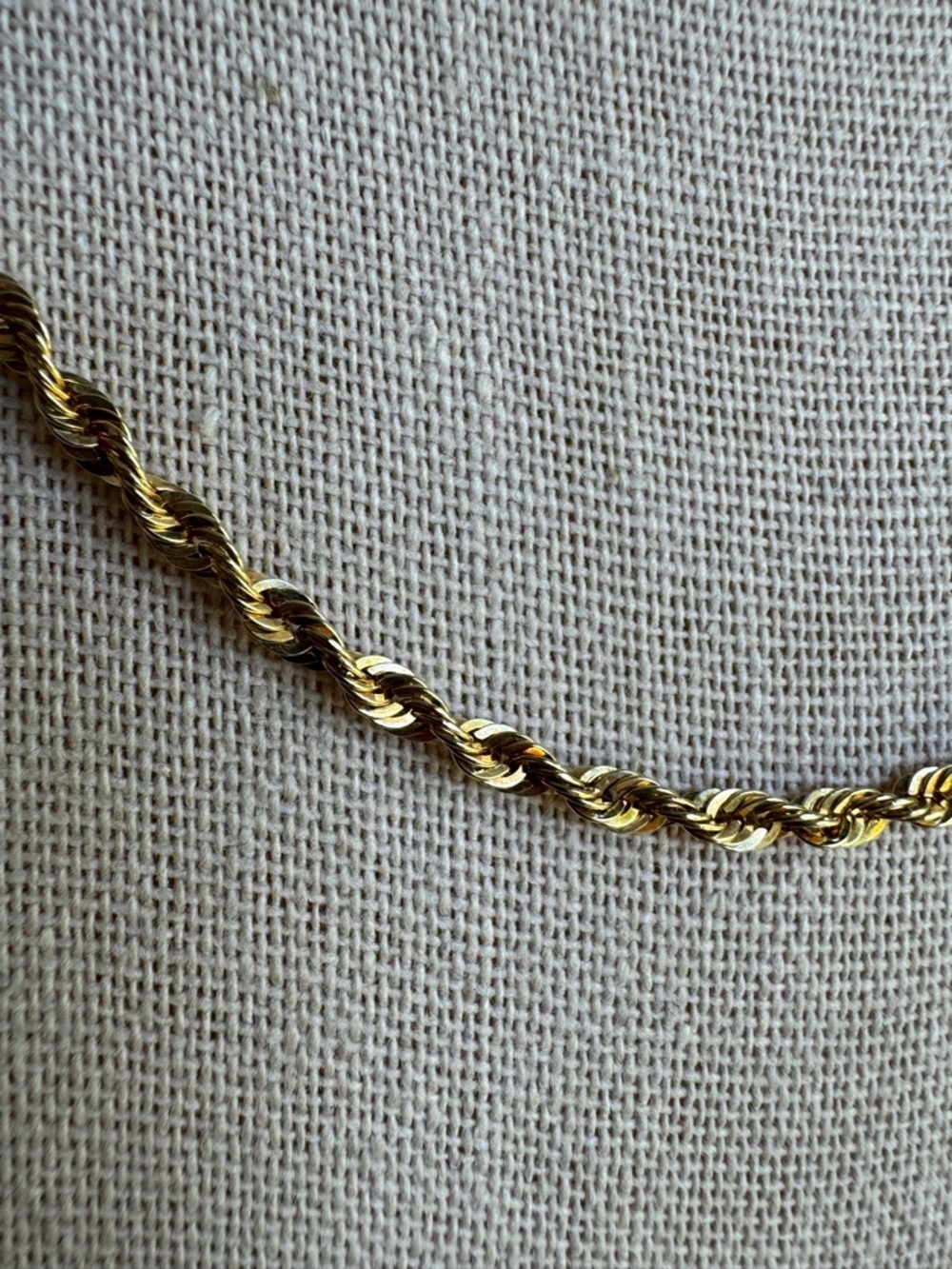Zofia Day Co 14k Gold Rope Chain Necklace - 18” - Picture 4 of 7